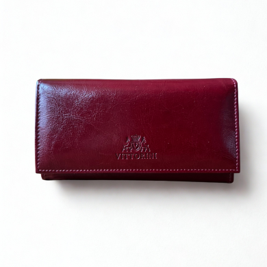 Portfel VITTORINI bordowy