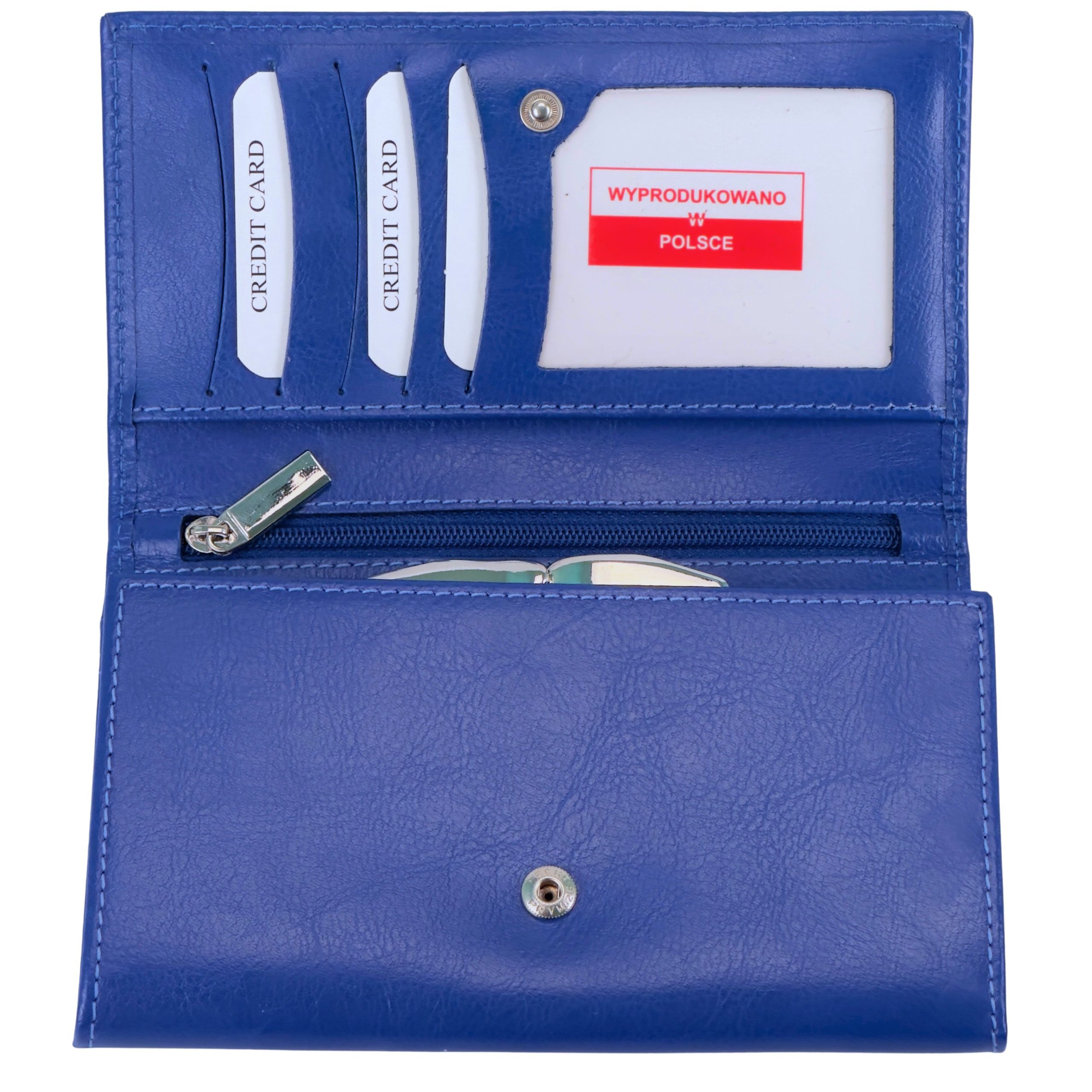 Portfel damski Vittorini niebieski bigiel - obrazek 4