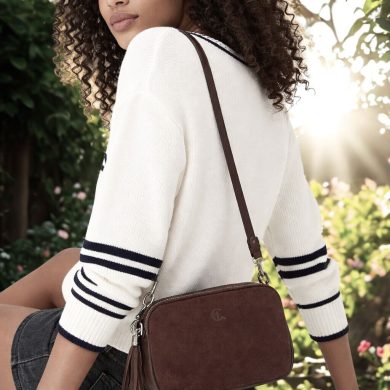 Damska torebka - gorzka czekolada