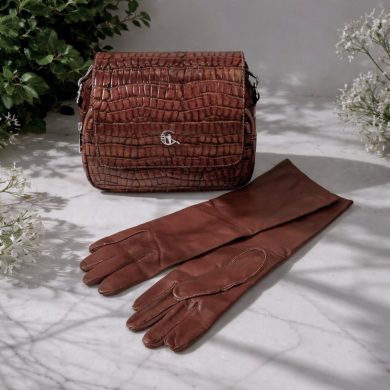 Mała torebka jasnobrązowa