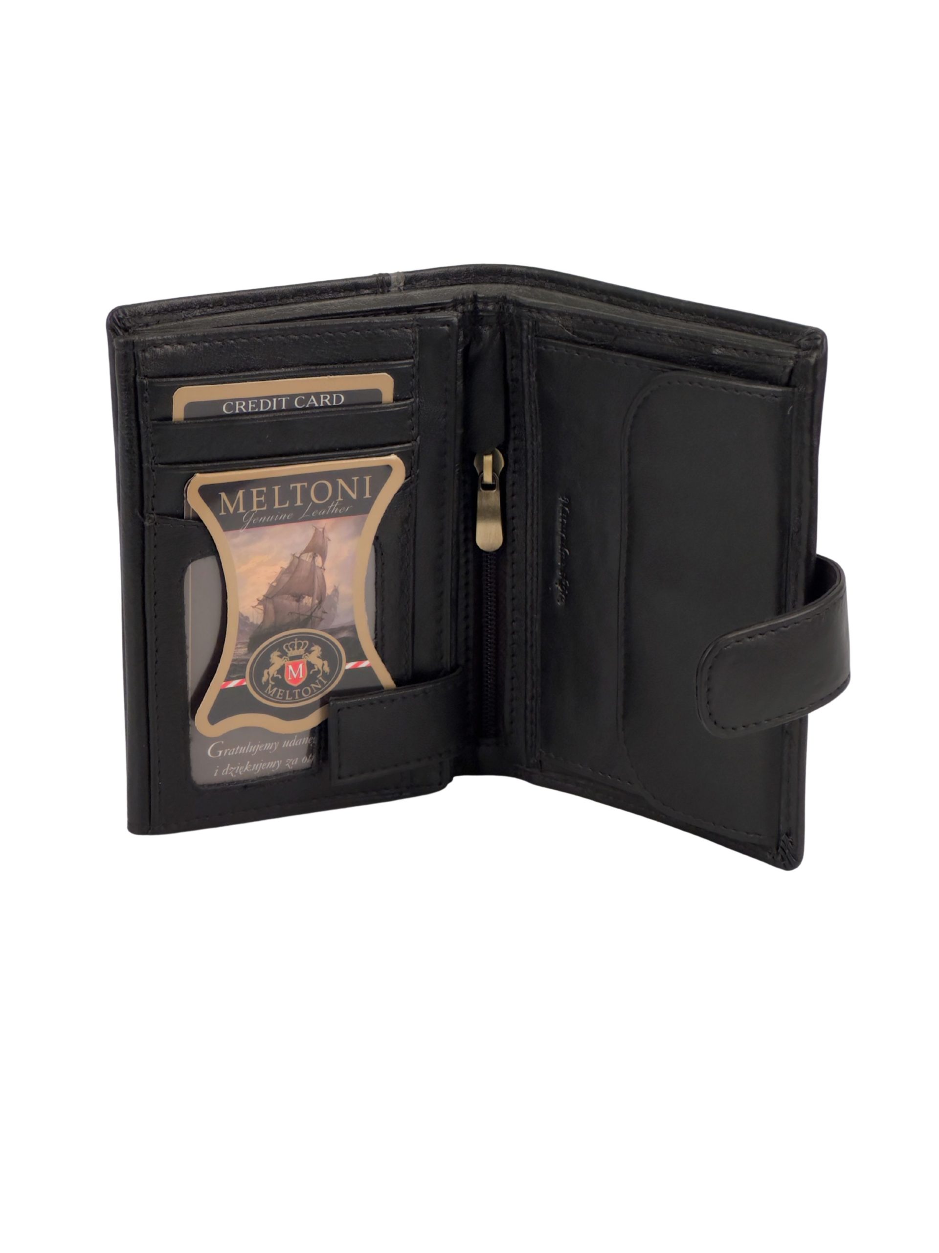 Portfel męski Meltoni pionowy - obrazek 3