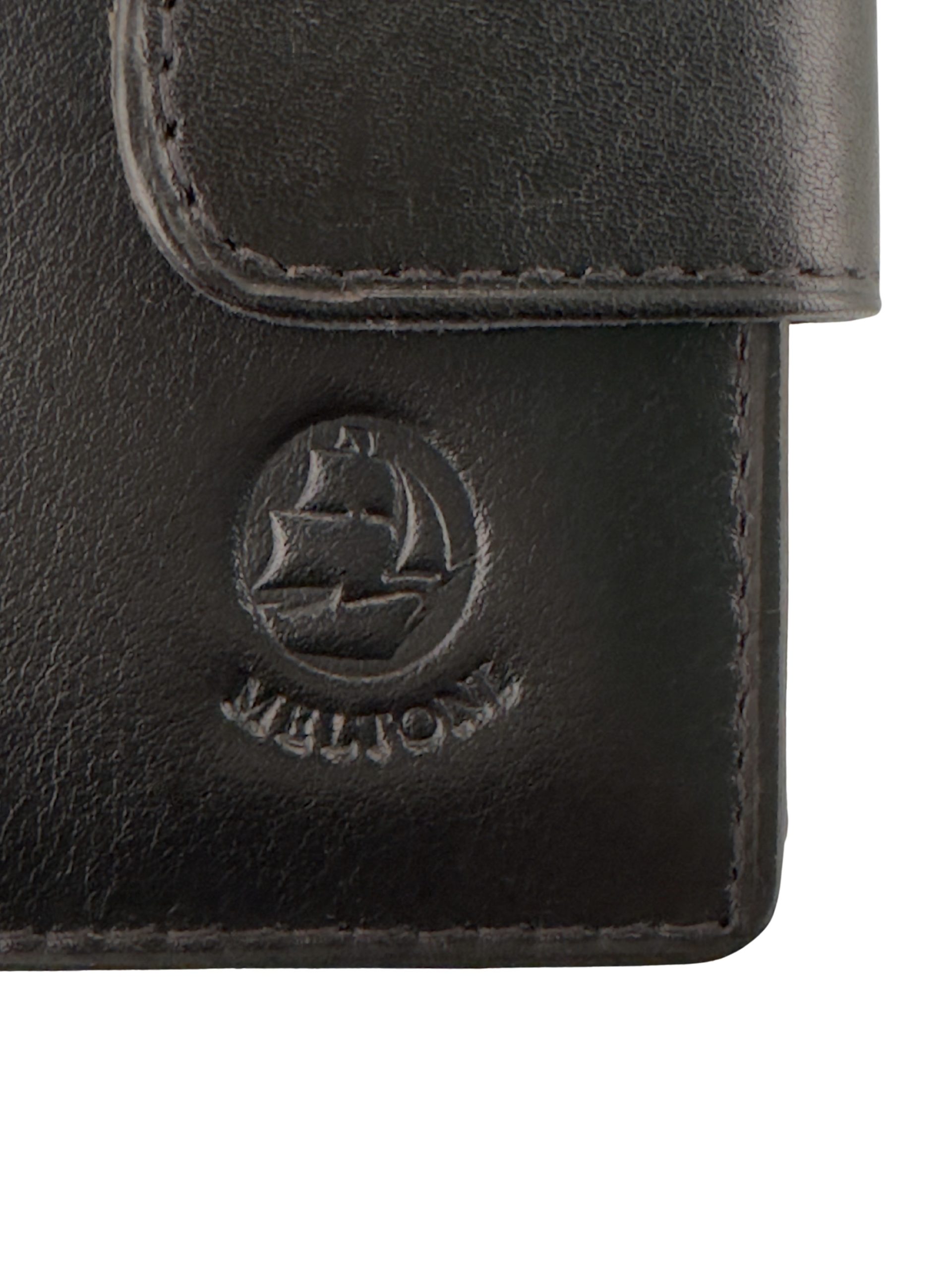 Portfel męski Meltoni poziomy zapinany - obrazek 9