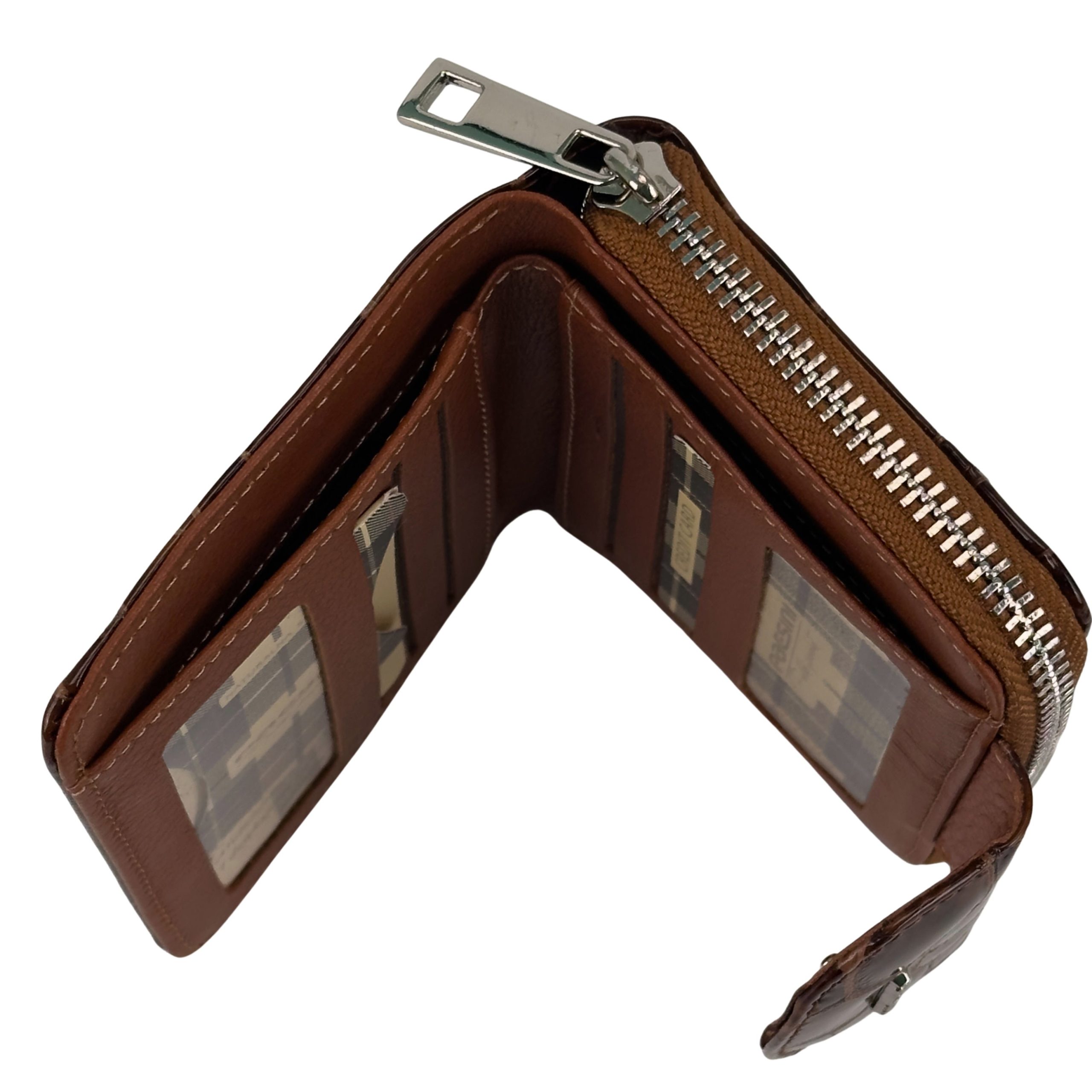 Portfel damski Paesini brązowy - obrazek 6