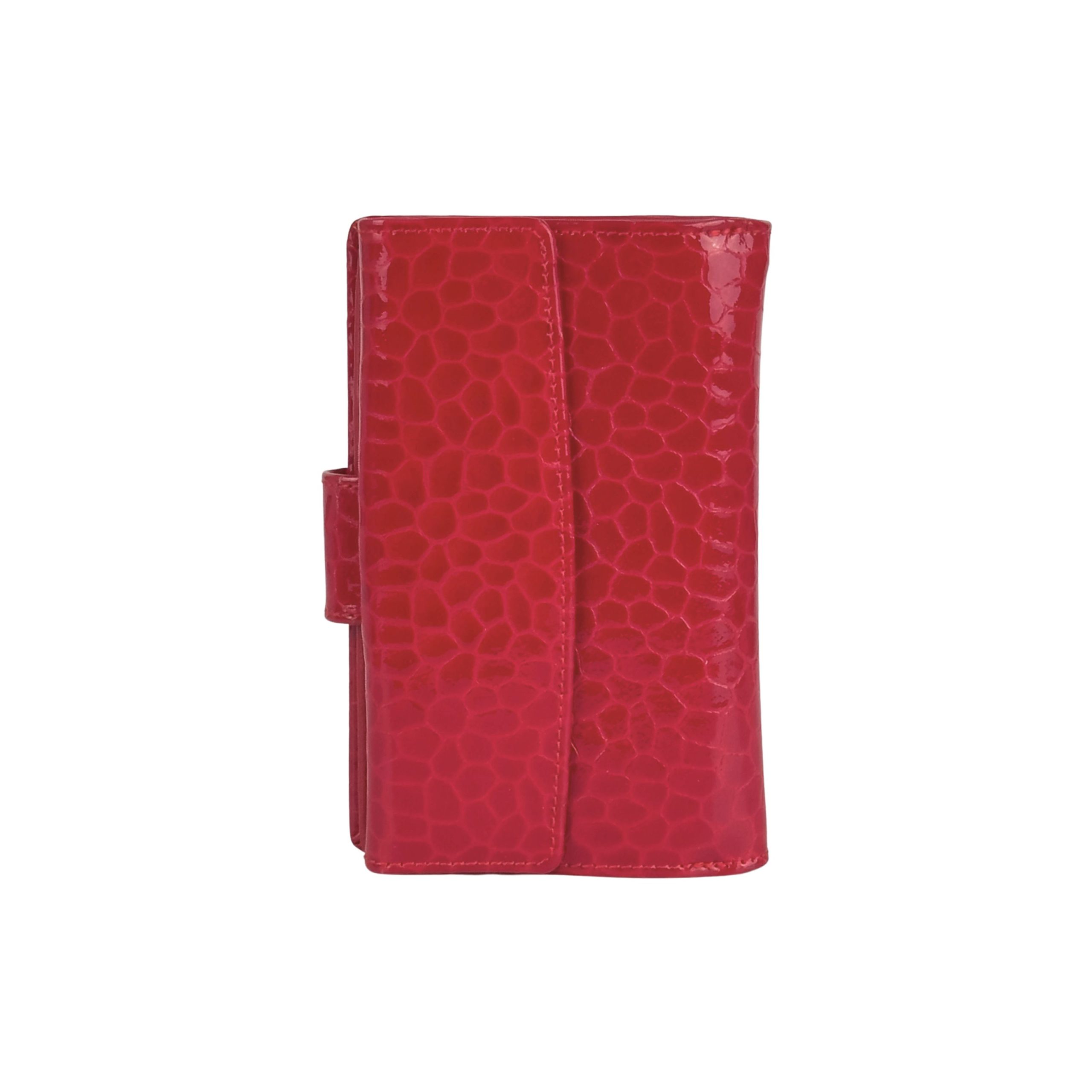 Portfel damski duży Paesini lakierowana czerwień - obrazek 5