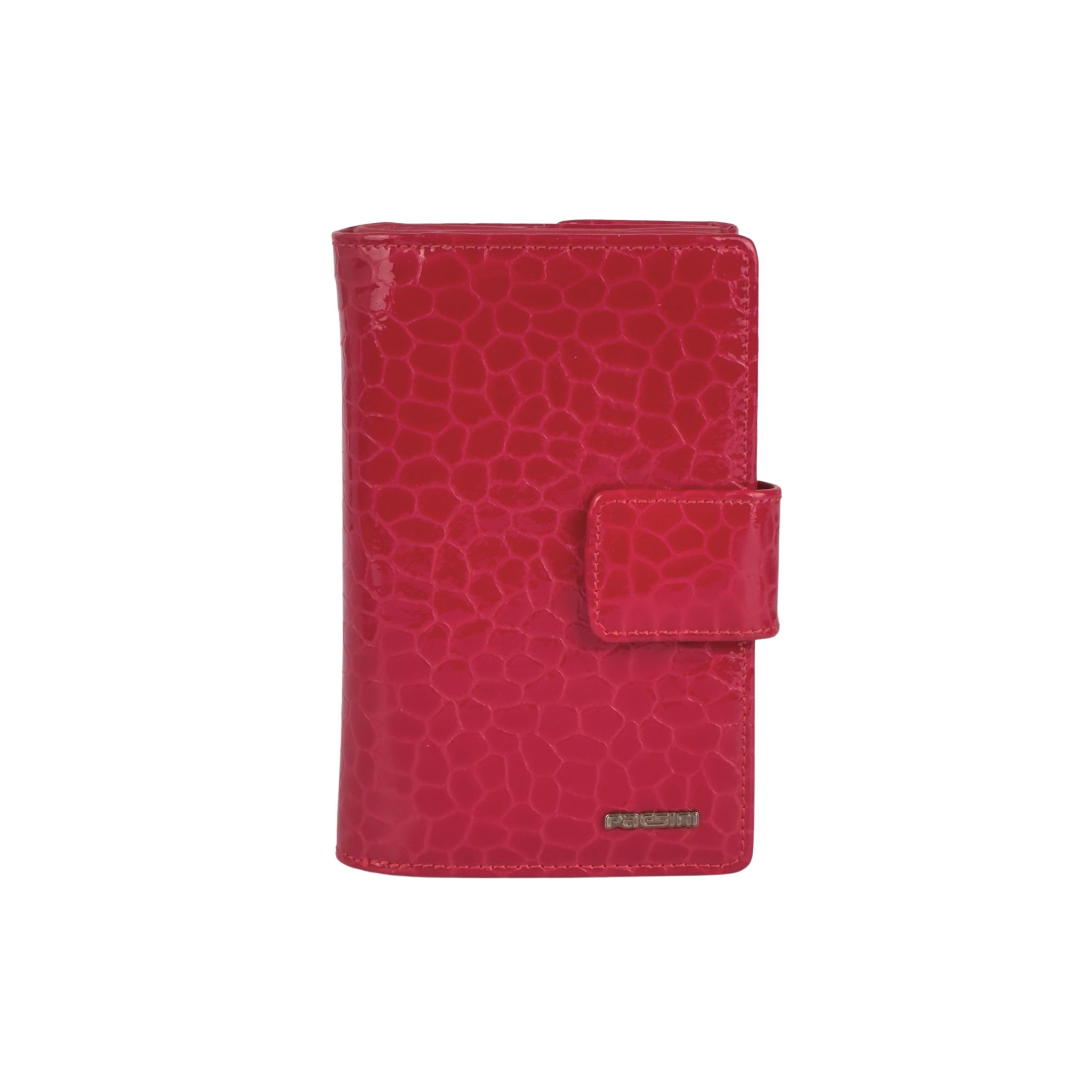 Portfel damski duży Paesini lakierowana czerwień - obrazek 3