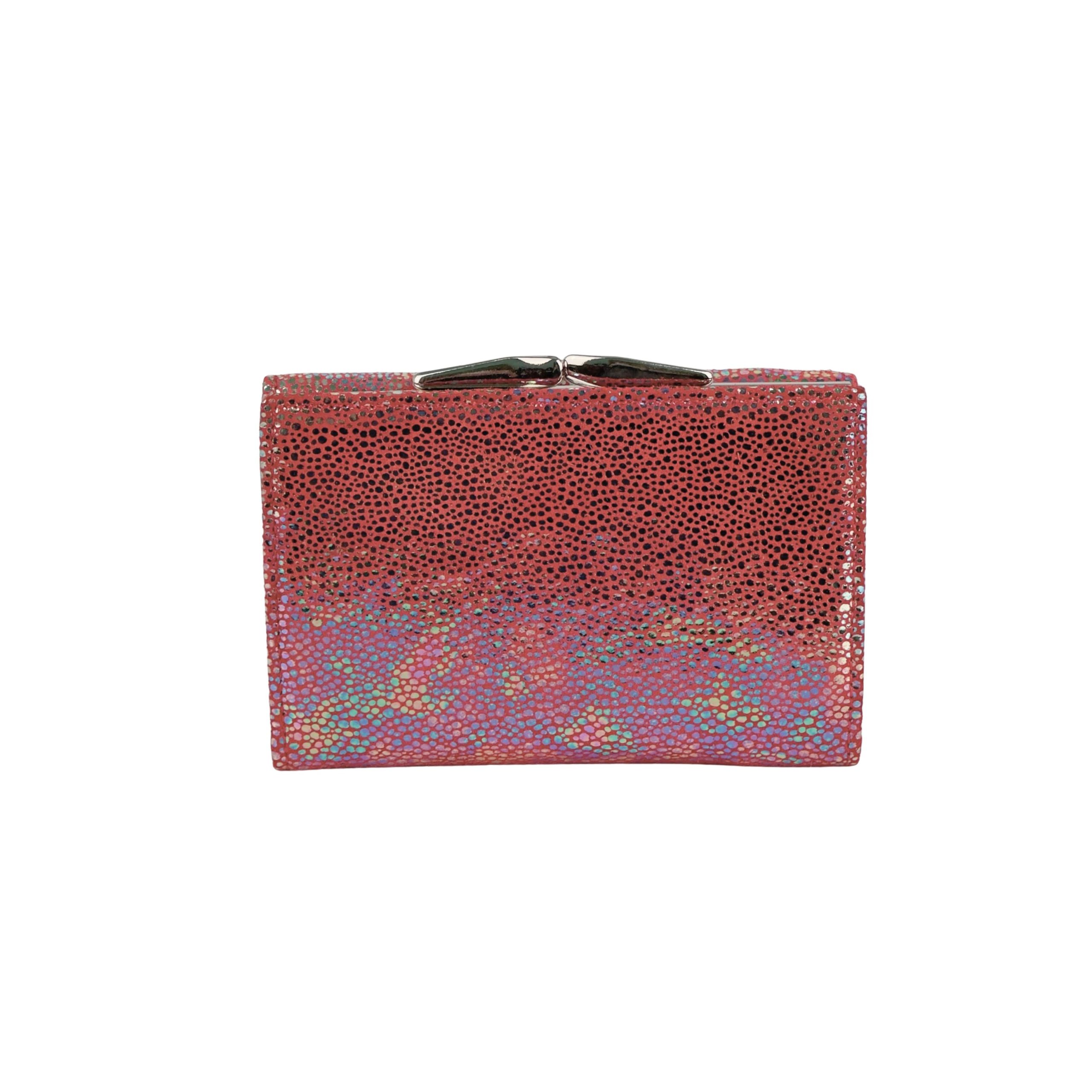 Portfel damski neonowa czerwień - obrazek 5