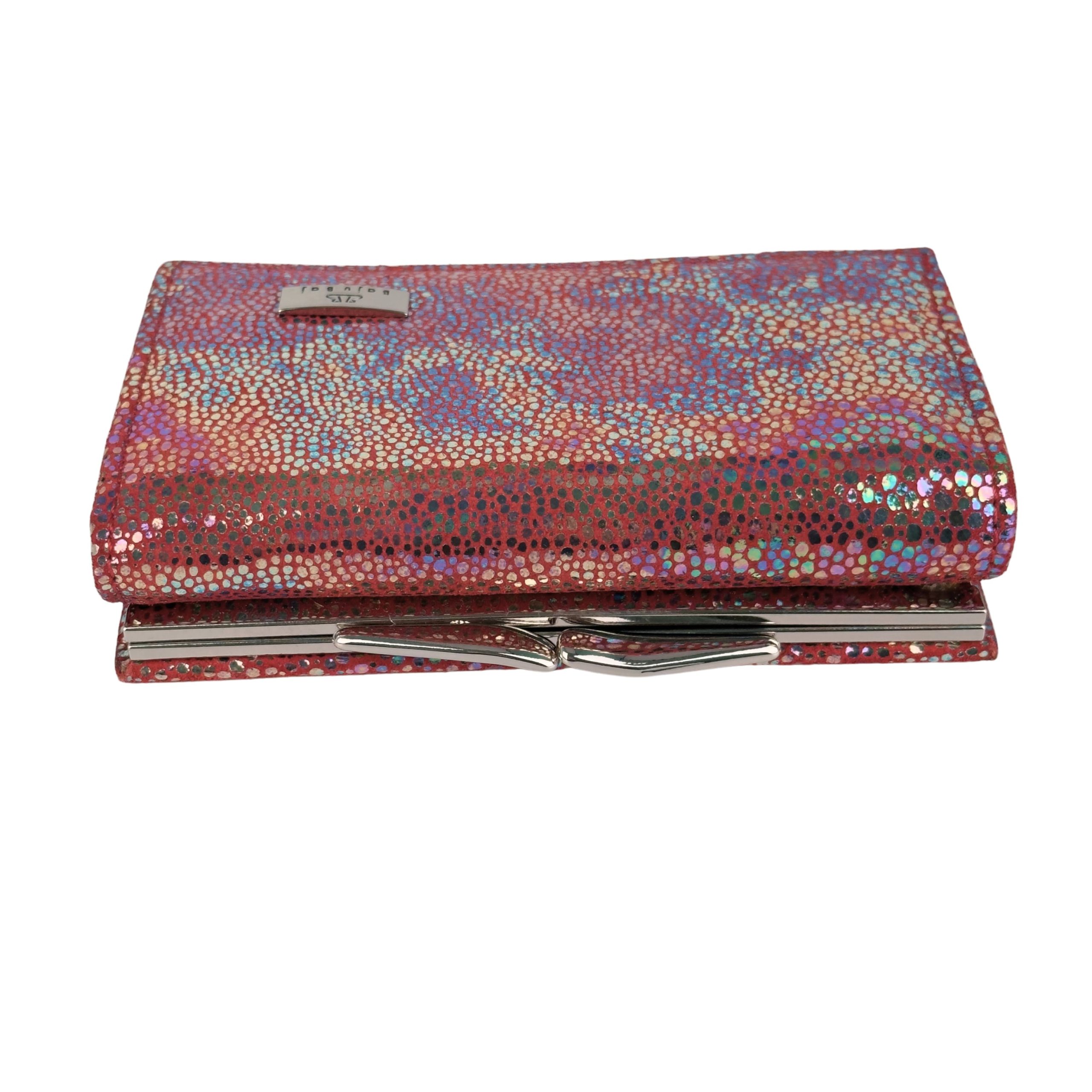 Portfel damski neonowa czerwień - obrazek 8