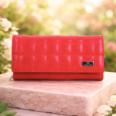 Portfel damski 3D czerwony