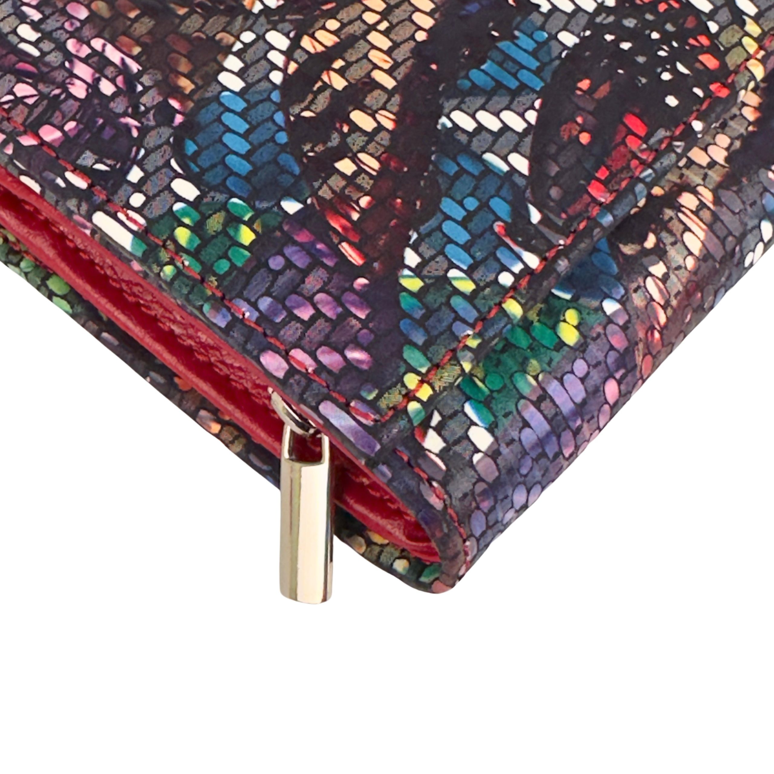 Portfel damski duży motyle 2 - obrazek 4