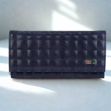 Portfel damski granatowy 3D