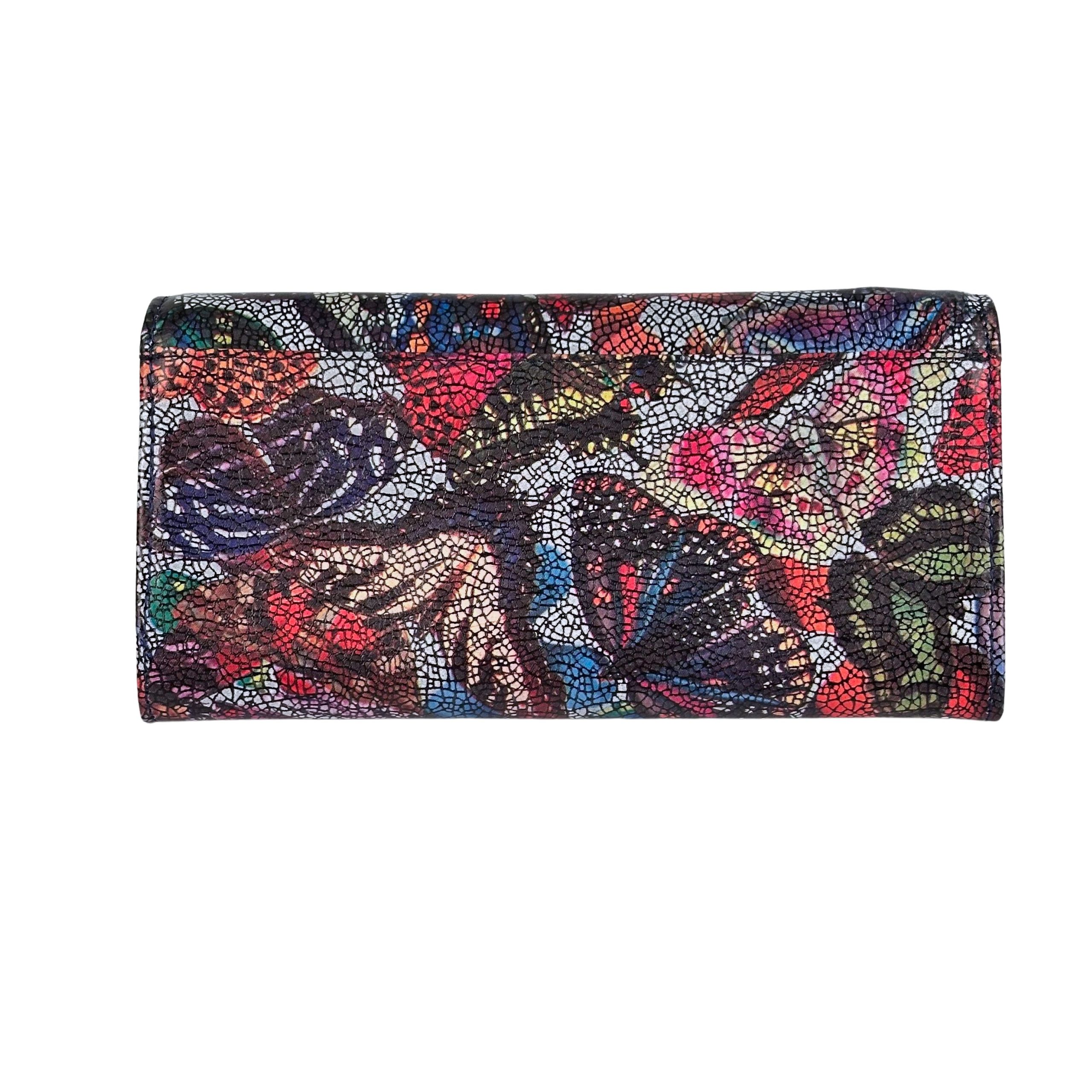 Portfel damski duży motyle - obrazek 5